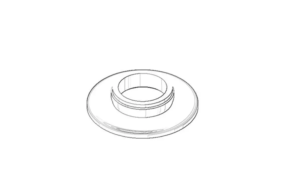 DORNBRACHT Rosette ERSATZTEILE 092748024 Chrom, 092748024-00 Galeriebild 1